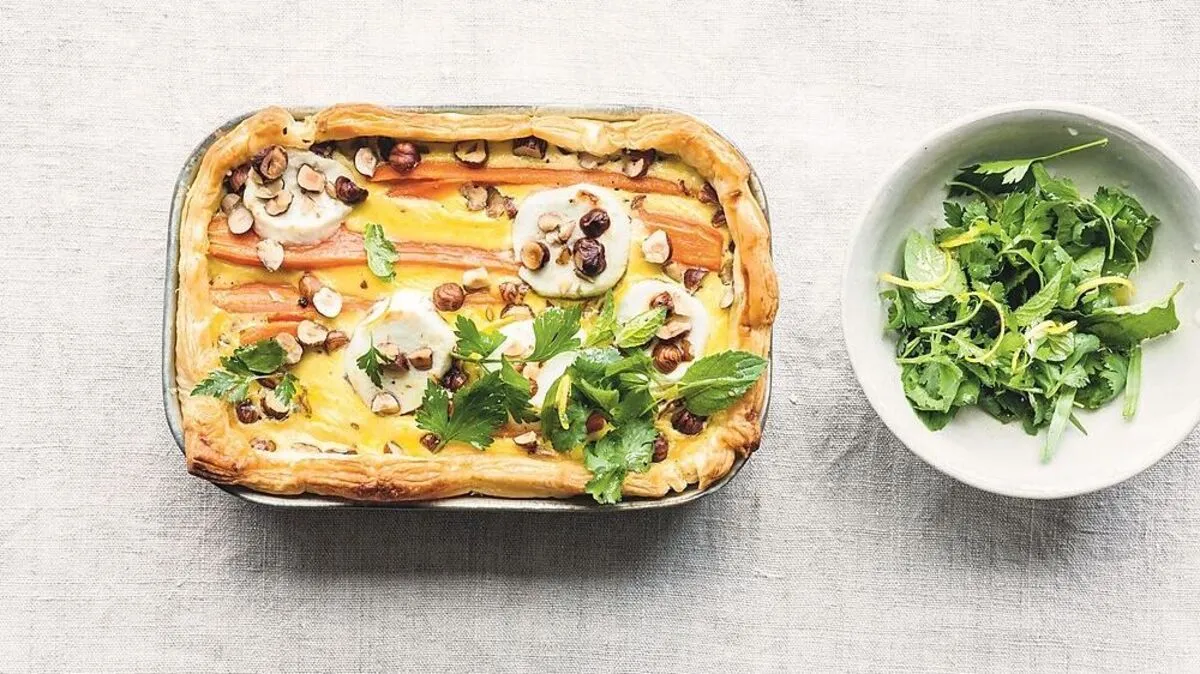 Blätterteig-Tarte mit Ziegenkäse von Christian Rach