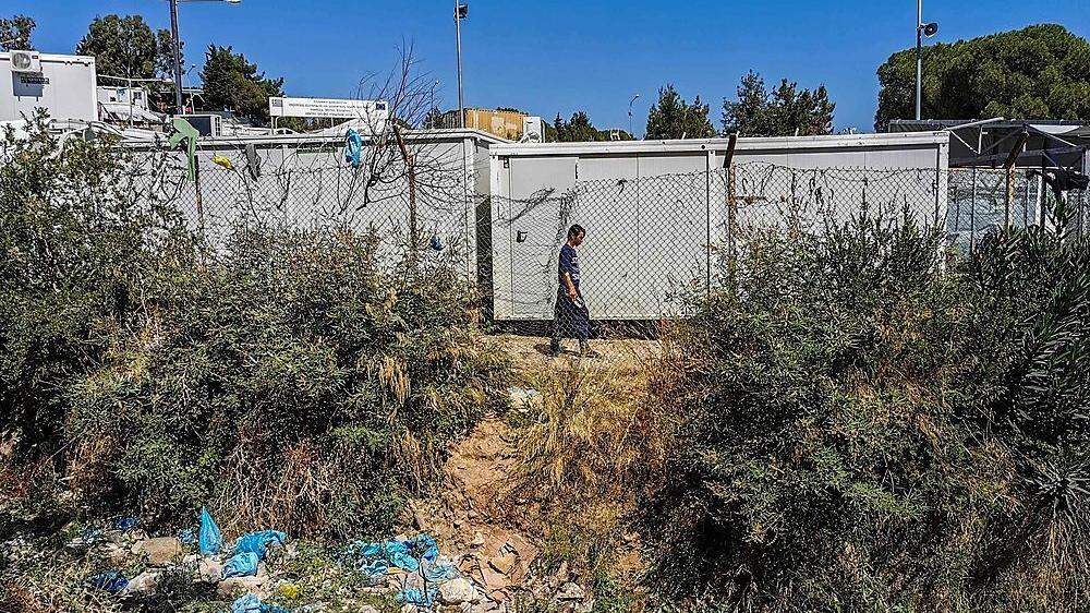 Das Flüchtlingslager auf Lesbos