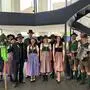 Die Oberlandler z‘Loibn waren zu Besuch im Regionalbüro der Kleinen Zeitung Leoben
