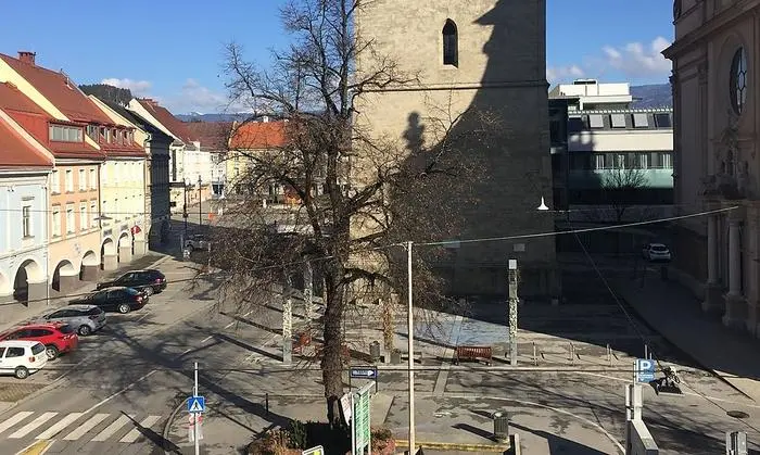 Hauptplatz Judenburg Sonntag um 9 Uhr