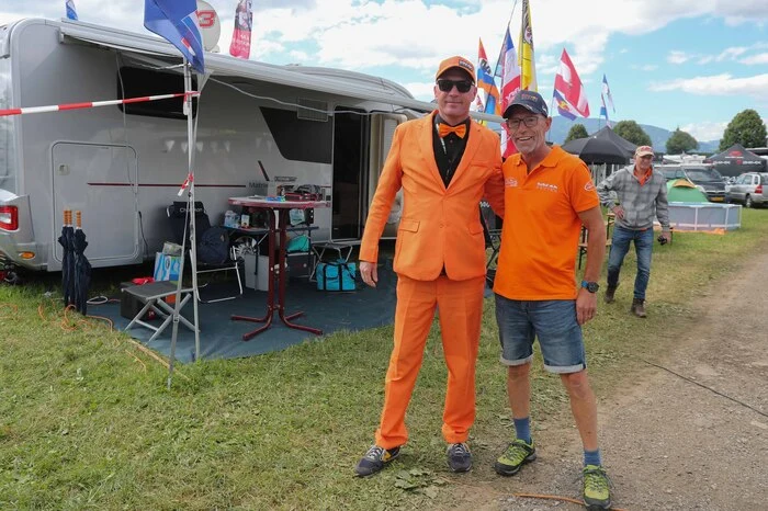 Vor allem die Holländer sorgen für Stimmung auf den Campingplätzen.