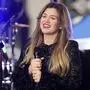 Kelly Clarkson performs on NBC's Today show at Rockefeller Plaza on Tuesday, May 6, 2025, in New York. (Photo by Charles Sykes/Invision/AP)