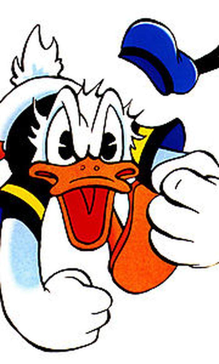 Donald Duck, nicht mehr Trump!