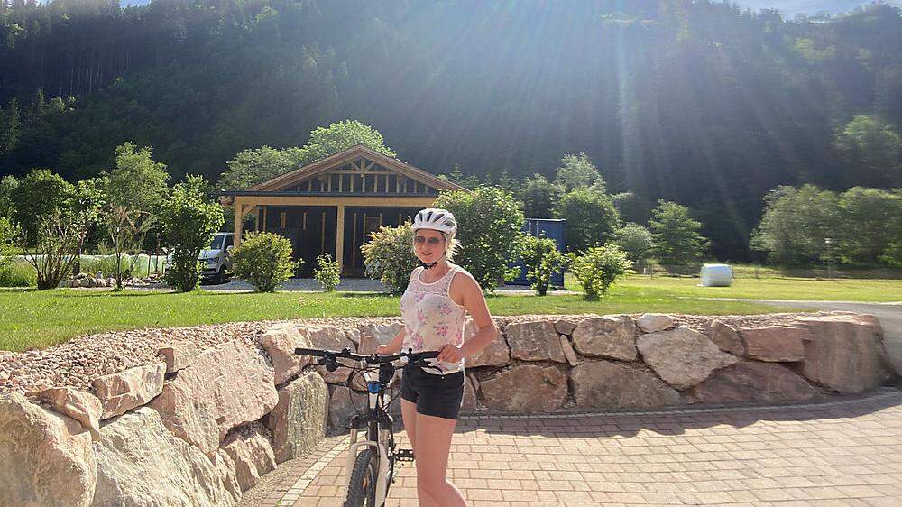 Trekking-Bike-Gewinnerin Tina Steer