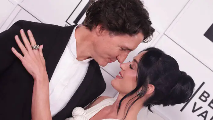 Katy Perry und ihr Partner Justin Trudeau