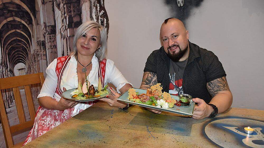 Die Betreiber des neuen Restaurants: Jadranka und Zlatko Lakicevic