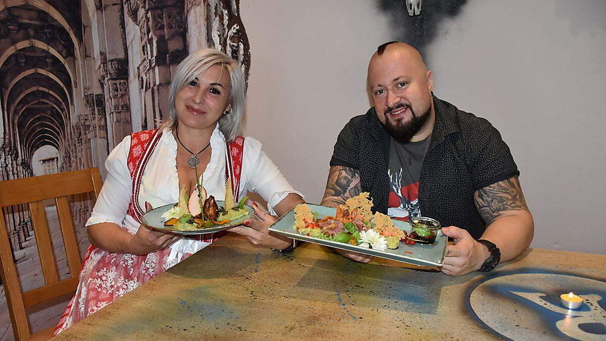 Die Betreiber des neuen Restaurants: Jadranka und Zlatko Lakicevic