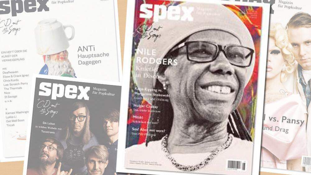 Nile Rodgers ziert die vorletzte Print-Ausgabe der Spex