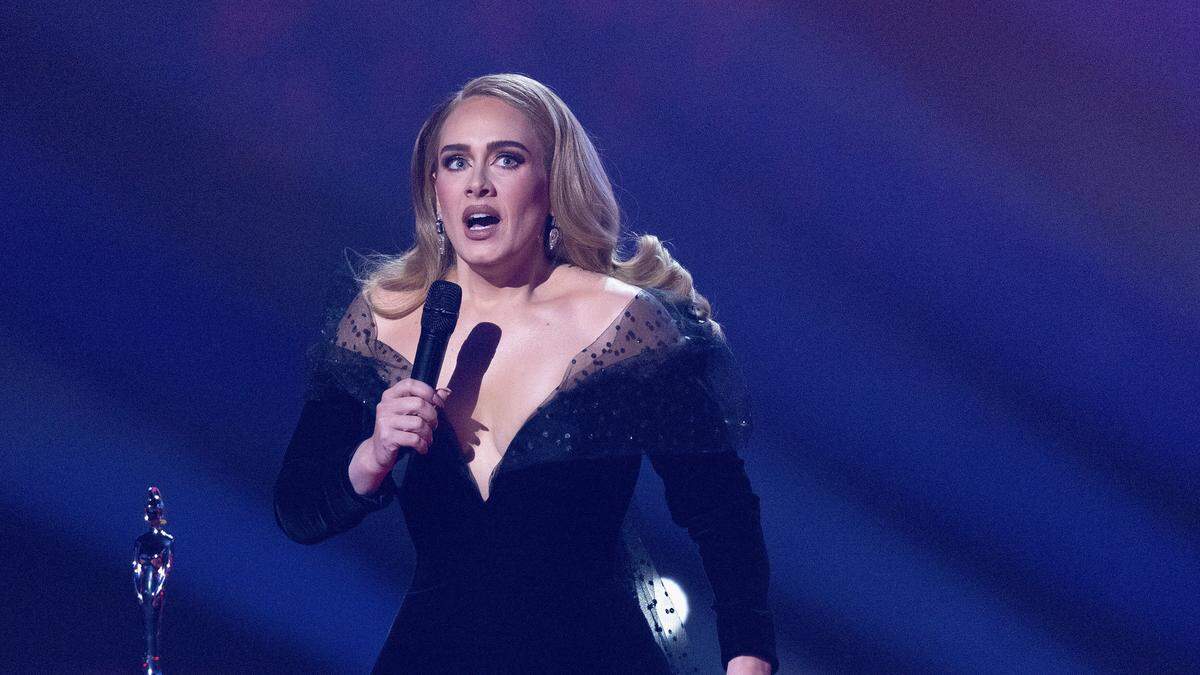 Sängerin Adele 2022 bei den Brit-Awards