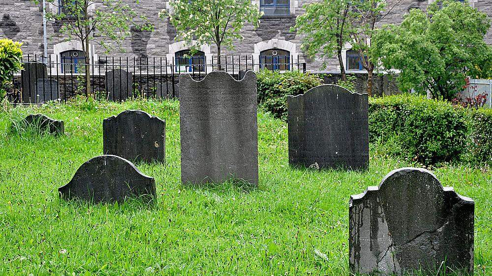 Der Friedhof der St. Michan's Church in Dublin
