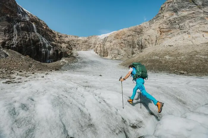 Der Gletschermessdienst des Österreichischen Alpenvereins war im September auf der Pasterze unterwegss