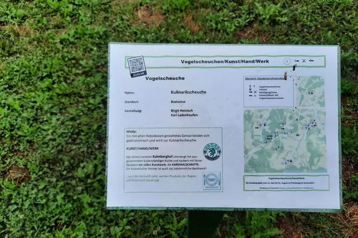 Der QR-Code bietet kleine Überraschungen
