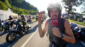 Sonderreporter Faiasalamanda bei der European Bike Week