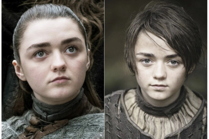 Sie ist das Küken der Serie: Maisie Williams war zu GoT-Beginn 14 Jahre alt - und sah als Arya sogar noch deutlich jünger aus.