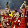 Die Spanierinnen jubelten über den WM-Titel