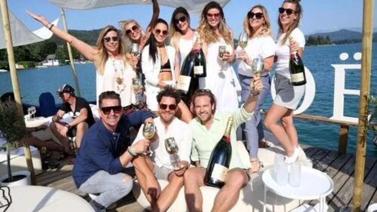 Mario Hofferer feierte mit seinen Gästen den Einstand