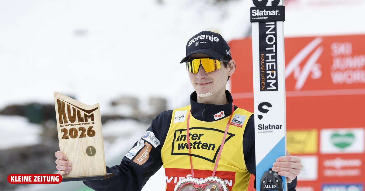 Skifliegen in Bad Mitterendorf: Domaine Privsi ist der König der Kulmer Lüfte