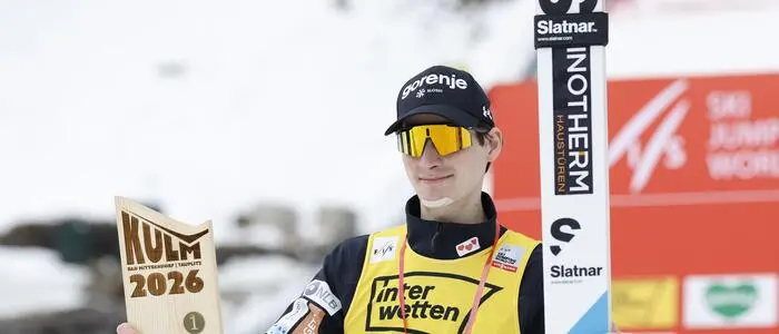 Die Nummer eins am Kulm: Domen Prevc