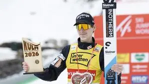 Die Nummer eins am Kulm: Domen Prevc