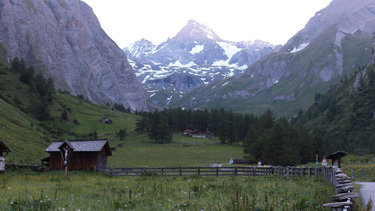 Auf der Osttiroler Seite des Großglockners wurden die zwei Leichen gefunden 