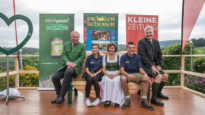 Steiermark-Herzbank für Platz 1: Buschenschank Pichler-Schober