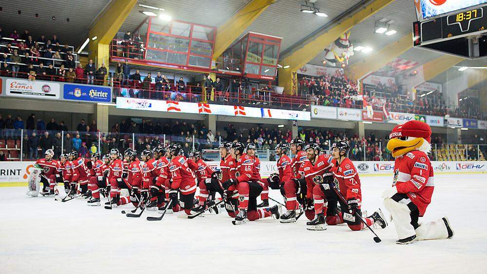 Das Turnier in Klagenfurt war für das österreichische Eishockey-Nationalteam ein voller Erfolg