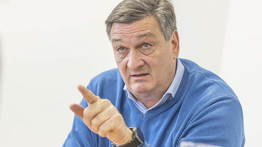 Jürgen Mandl ist seit 2014 Präsident der Wirtschaftskammer Kärnten