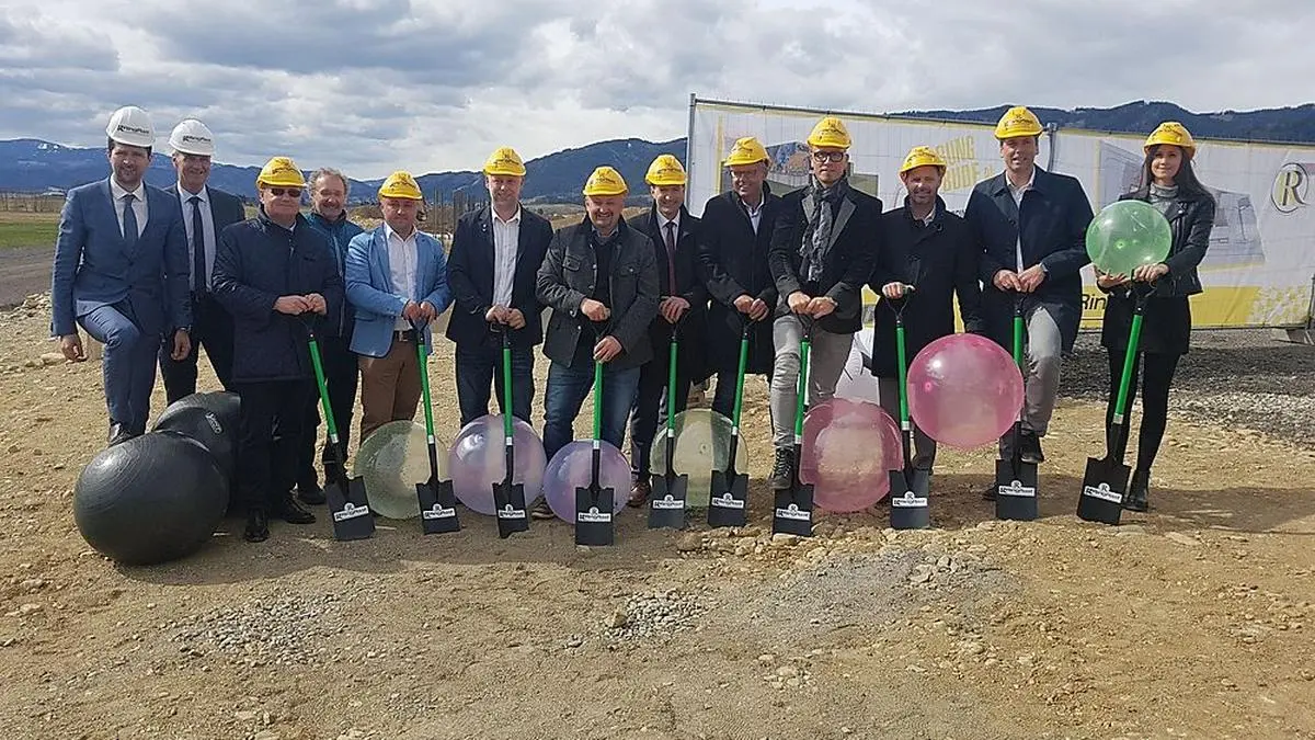 Spatenstich am Donnerstag in Spielberg