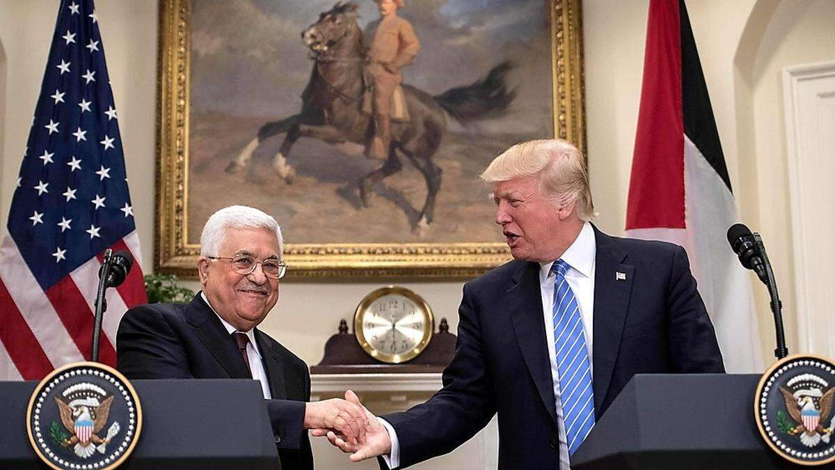 Abbas und Trump