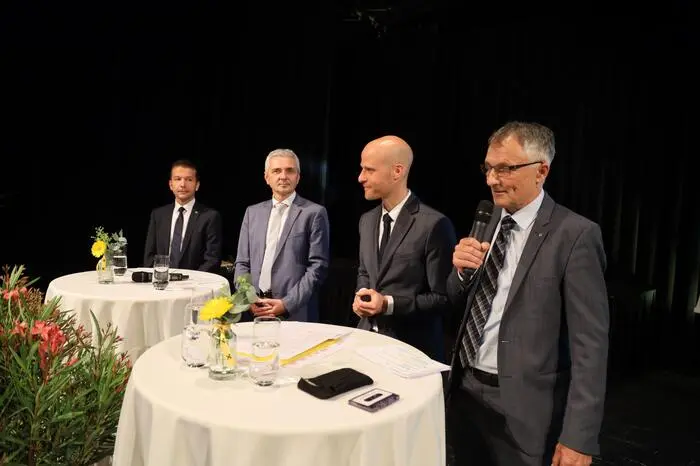 Die Vorstandsdirektoren berichteten über die wirtschaftliche Entwicklung der Raiffeisenbank Region Feldbach