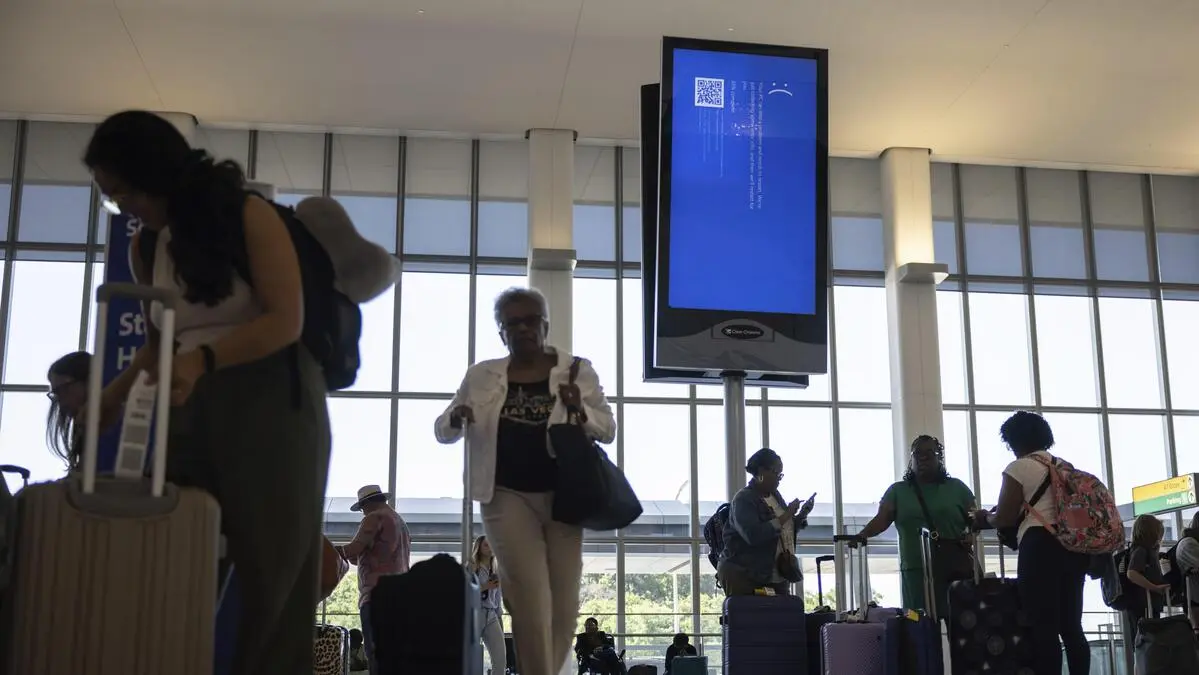 Ein fehlerhaftes Software-Update der Firma „CrowdStrike“ hatte massive Folgen