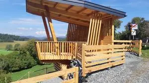 Die neue Aussichtsplattform sorgt schon vor der offiziellen Eröffnung für Diskussionen