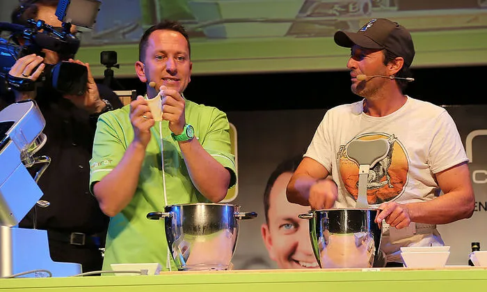 Backprofi Christian Ofner in Aktion