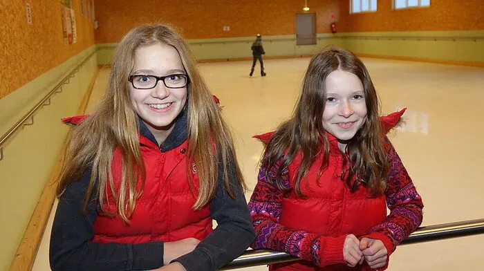Marlene und Hannah haben die Halle schon ausprobiert