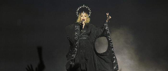 Madonna riss die Menge mit