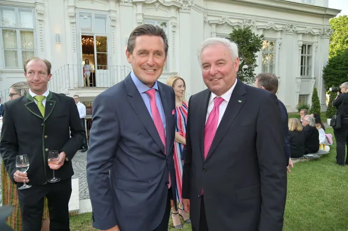 Peter Hanke (Finanzstadtrat Wien) und Schützenhöfer.
