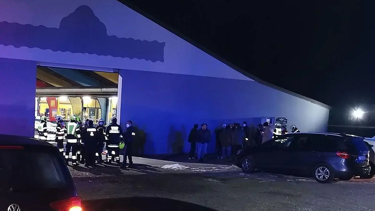 Einsatz bei Karthalle in Wolfsberg