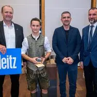 Tobias Bachatz freute sich über den Publikumspreis