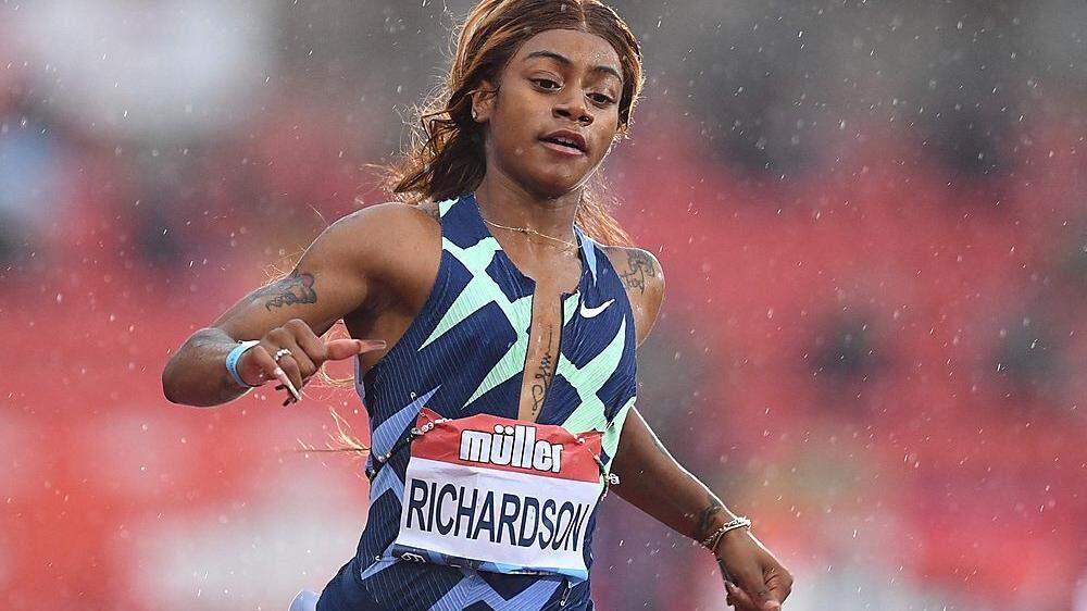 Die US-Leichtathletin Sha'Carri Richardson