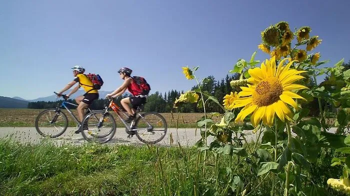 Beispiel für ein gelungenes Projekt: Der Seeberg-Radweg auf der Bahntrasse des „Vike“ nach Bad Eisenkappel
