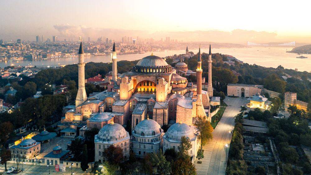 Die Hagia Sophia wird heute Moschee