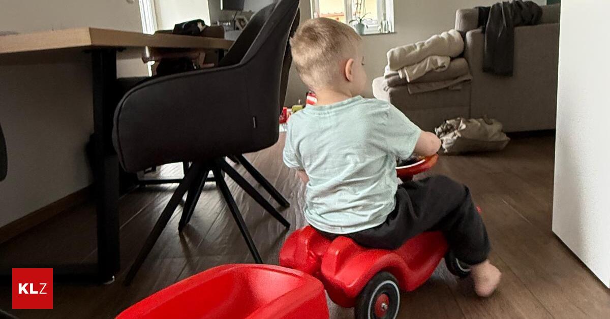 Luca, a whirlwind of energy, needs a bed that keeps him safe