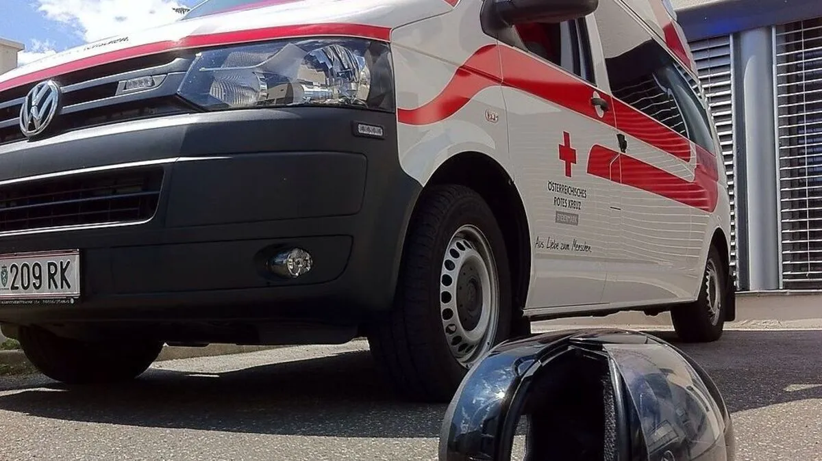 Unfall mit Bike (Symbolfoto)