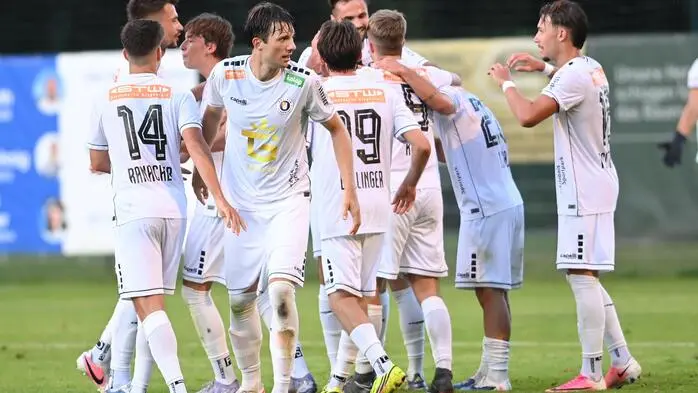 Jubel bei der Austria: Die Klagenfurter siegten in Velden mit 2:1