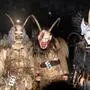 In Sinabelkirchen waren  die Krampusse und Perchten los