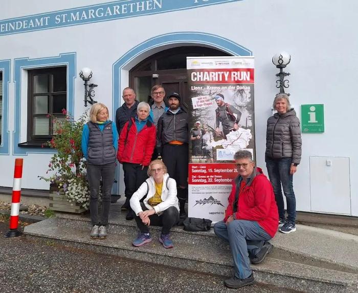 In St. Margarethen im Lungau wurde Ortner herzlich empfangen