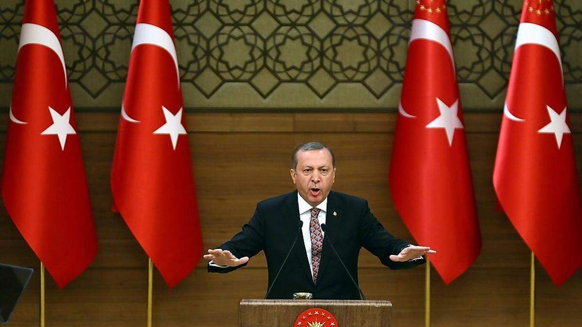 Machtausbau: der türkische Präsident Erdogan