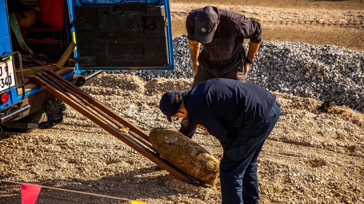 Fliegerbombe in Nova Gorica wurde erfolgreich entschärft