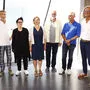 Prominente Verstärkung bei der Pressekonferenz: Hubert von Goisern stellte mit Elisabeth Schweeger (Salzkammergut 2024), Judith Schwentner, Initiator Wolfgang Schlag, Kurator Günther Holler-Schuster und Johann Fischer ("Wald statt Beton") das Programm vor