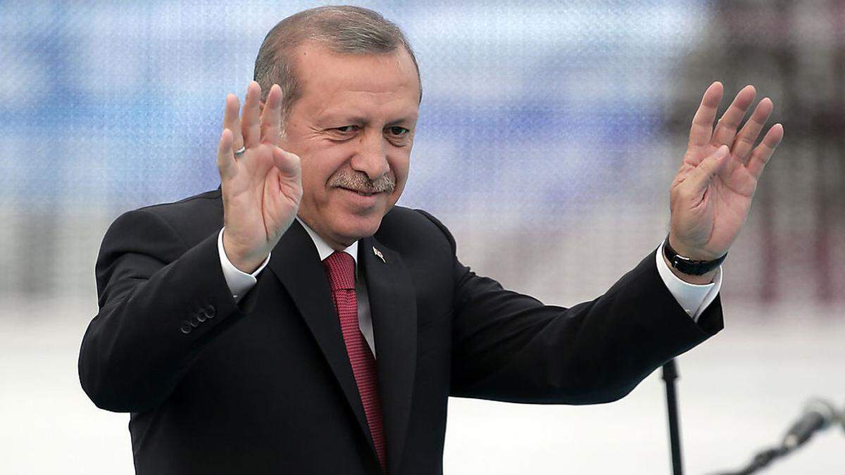 Präsident Recep Tayyip Erdogan